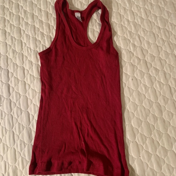 Lot of AMERICAN APPAREL -  Halter Bodysuit (NWT) Size XS,  plus pre-owned Tanks - Picture 3 of 13